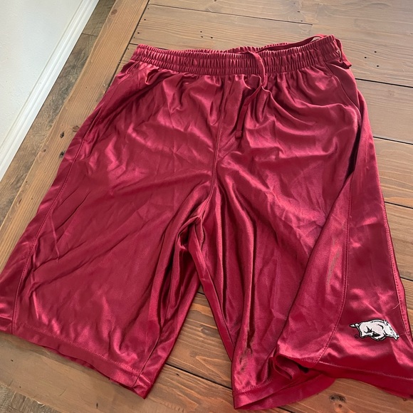 NCAA Shorts Arkansas Razorbacks Ncaa Red Basketball Shorts Large